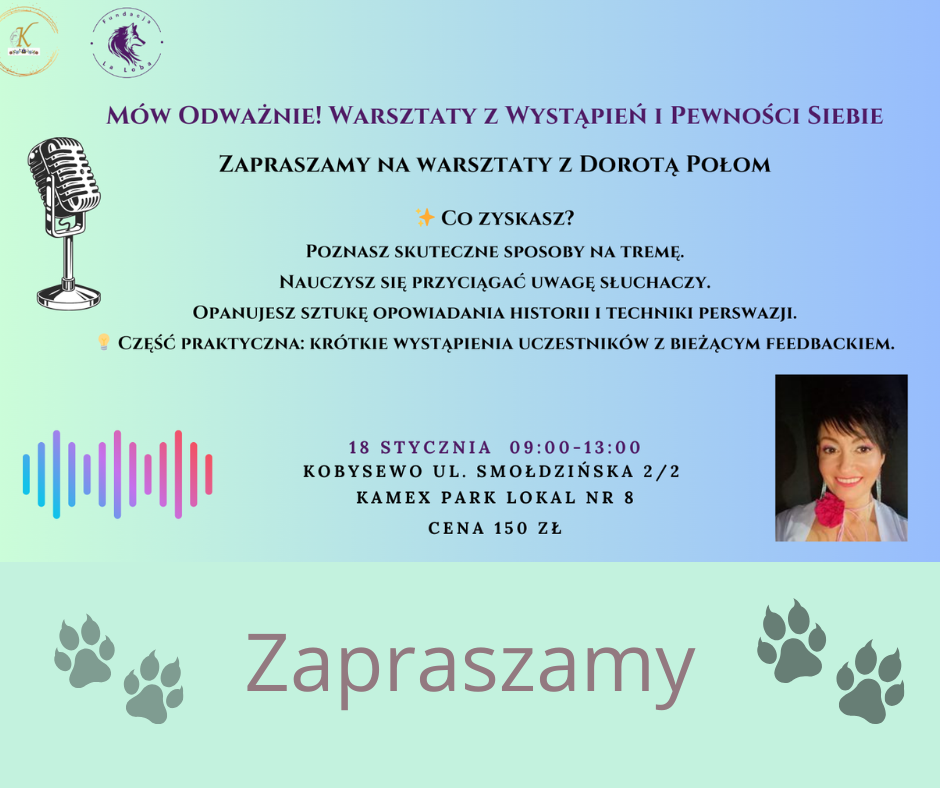 Read more about the article Mów Odważnie! Warsztaty z Wystąpień i Pewności Siebie