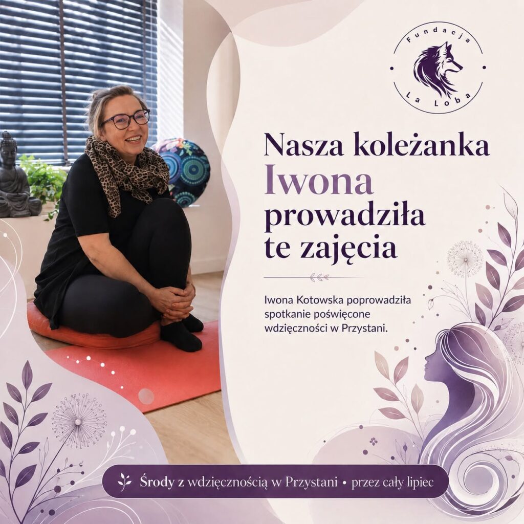 „Środy z wdzięcznością – spotkanie pełne refleksji i uważności”